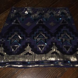 Sequined skirt